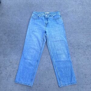 Vintage Geoffrey Beene Light Wash Flare Jeans – 90s Y2K Denim